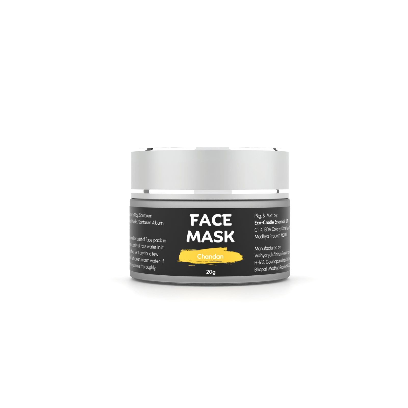 Ecocradle Chandan Face mask