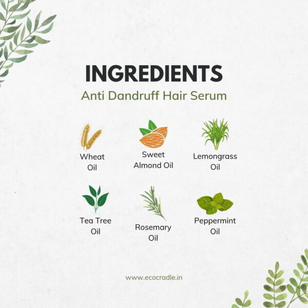 Anti Dandruff Hair Serum Ingredients